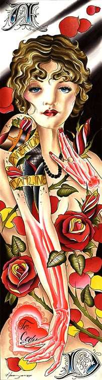 Black Market Art Company American Darling Print - Black Market Art Company - Flyclothing LLC