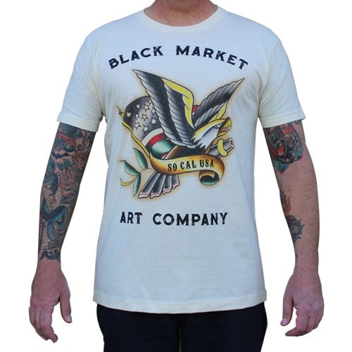 Black Market Art Company American Eagle Men's T-Shirt