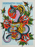 Black Market Art Company Cobra & Tiger Print