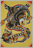 Black Market Art Company Eagle & Dragon Print