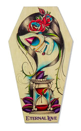 Black Market Art Company Eternal Love & Wood Hanging Wall Art Print - Black Market Art Company - Flyclothing LLC