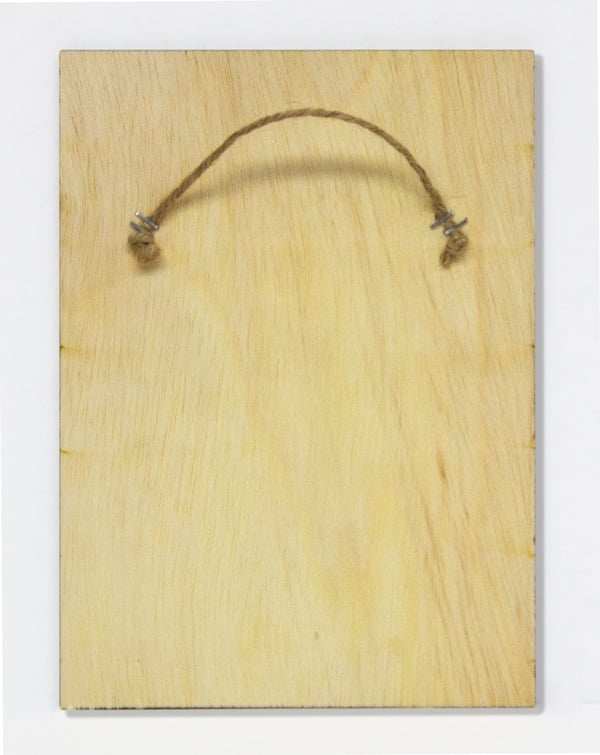 Black Market Art Company Meant To Be & Wood Hanging Wall Art Print - Black Market Art Company - Flyclothing LLC