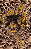 Black Market Art Company Hanya & Snake Print