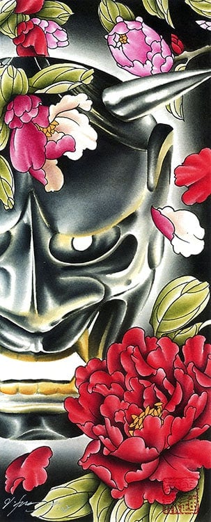 Black Market Art Company Her Favorite Mask Print