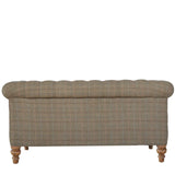 Multi Tweed 2 Seat Chesterfield - Artisan Furniture - Flyclothing LLC