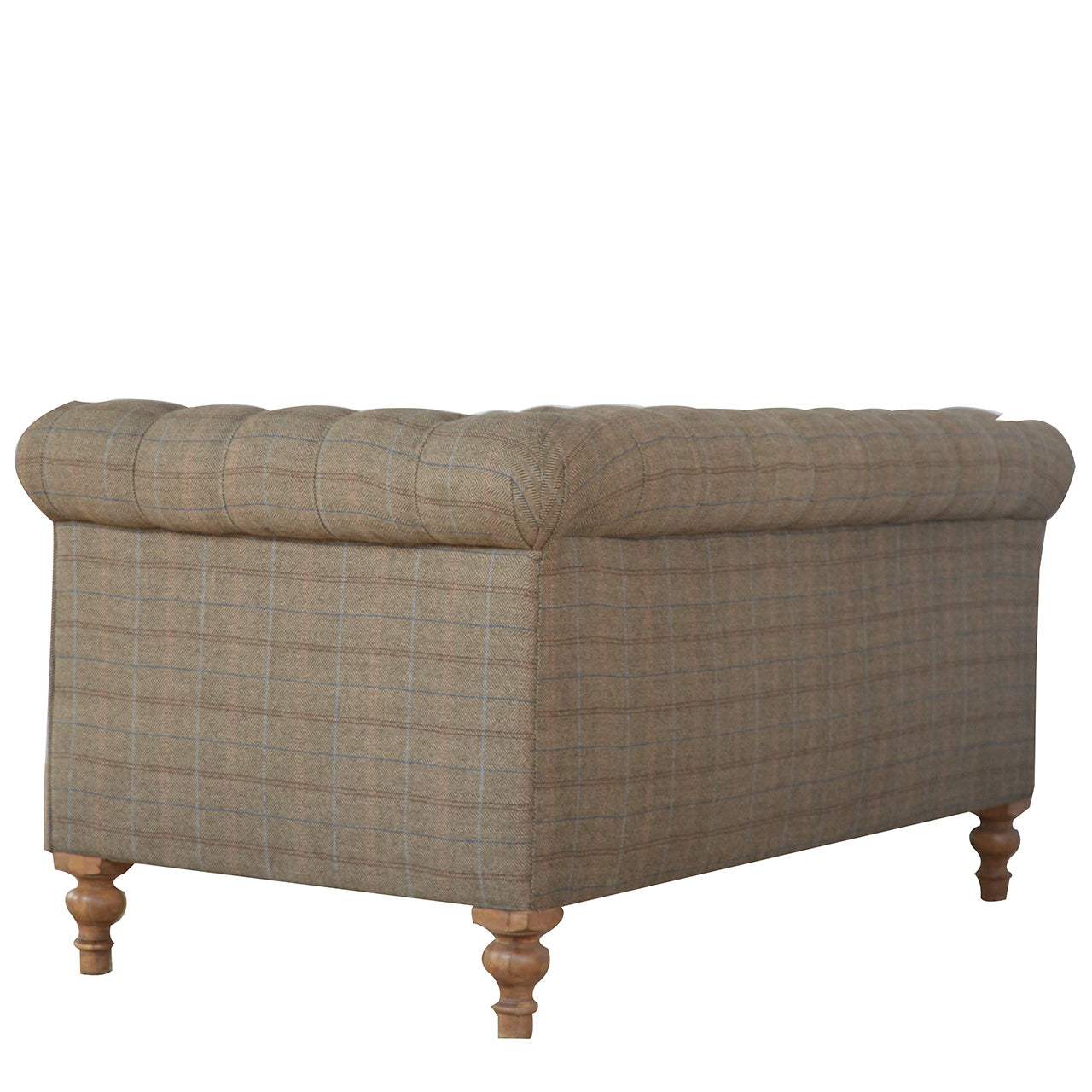 Multi Tweed 2 Seat Chesterfield - Artisan Furniture - Flyclothing LLC