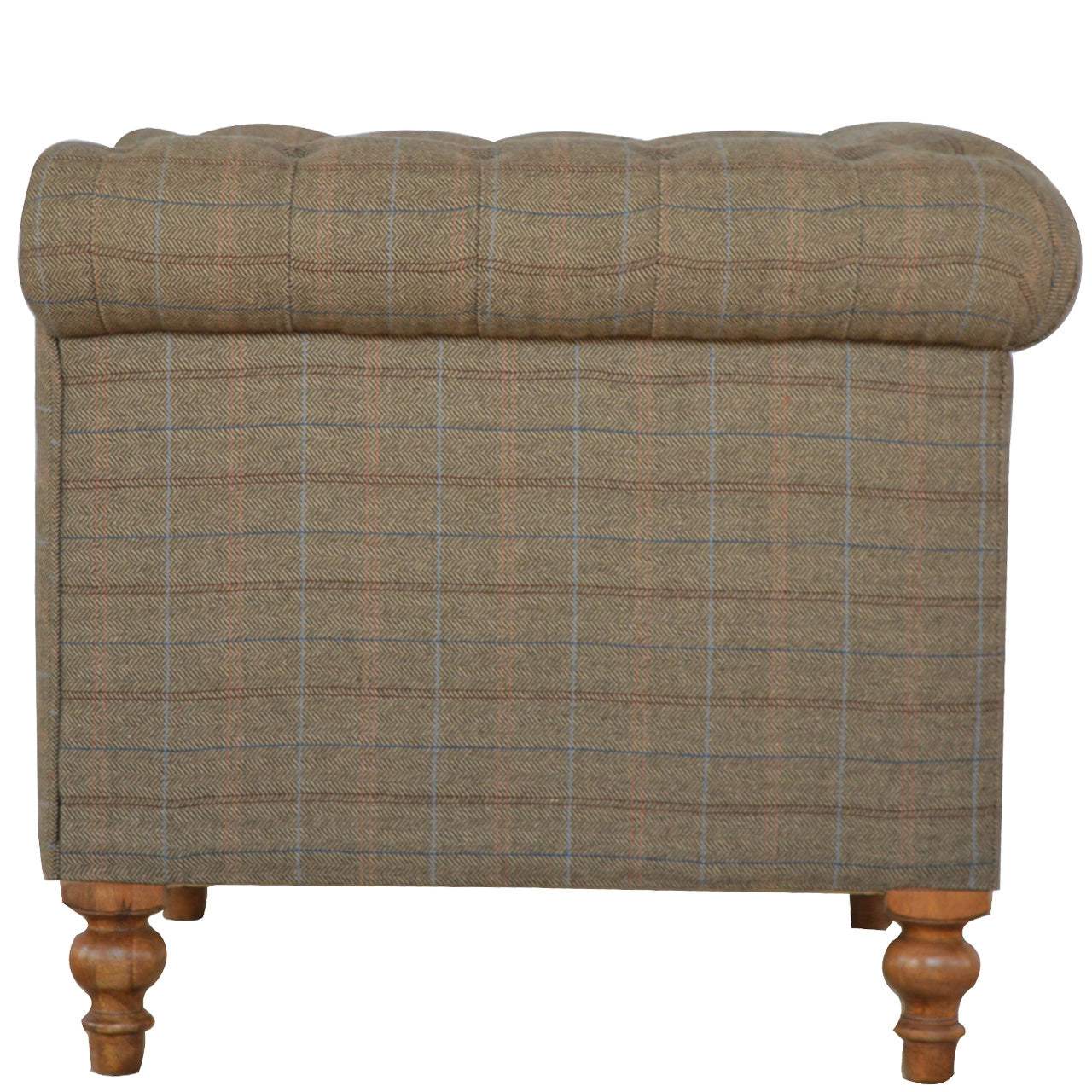 Multi Tweed 2 Seat Chesterfield - Artisan Furniture - Flyclothing LLC