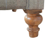 Multi Tweed 2 Seat Chesterfield - Artisan Furniture - Flyclothing LLC