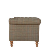 Multi Tweed 2 Seat Chesterfield - Artisan Furniture - Flyclothing LLC