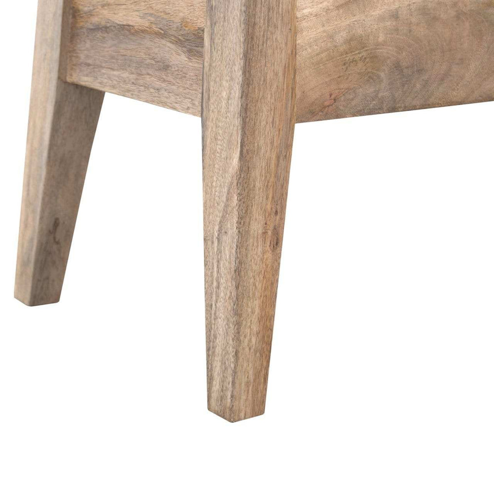 Solid Wood Lid Up Storage Bench - Artisan Furniture - Flyclothing LLC