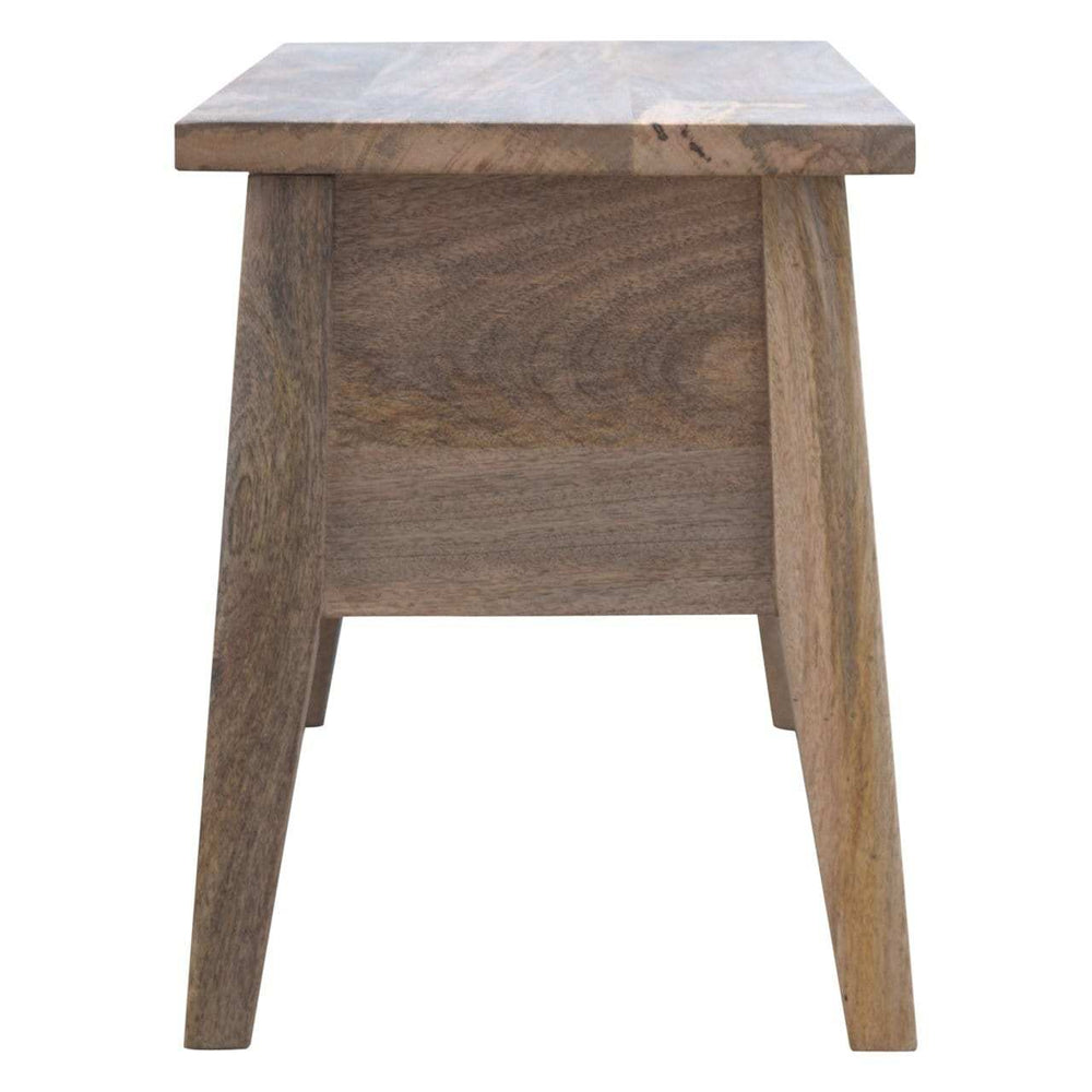 Solid Wood Lid Up Storage Bench - Artisan Furniture - Flyclothing LLC