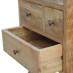 Nordic Style 4 Drawer Multi Bedside - Artisan Furniture