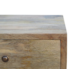 Nordic Style 4 Drawer Multi Bedside - Artisan Furniture