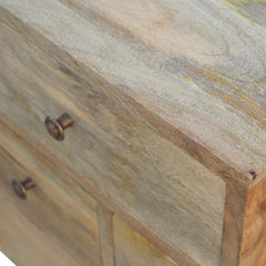 Nordic Style 4 Drawer Multi Bedside - Artisan Furniture