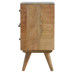 Nordic Style 4 Drawer Multi Bedside - Artisan Furniture