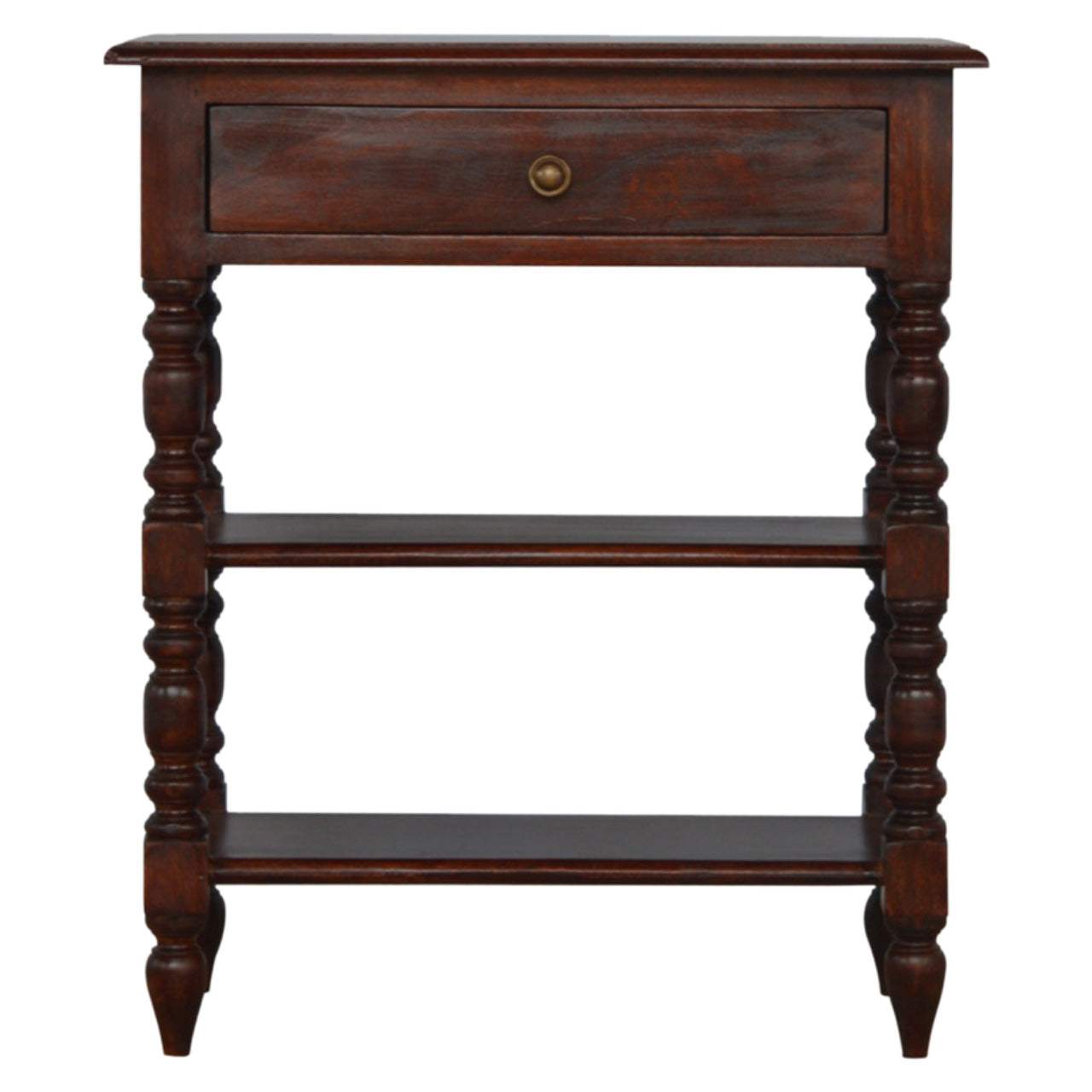 Artisan Turned Occasional Table - Artisan Furniture - Flyclothing LLC