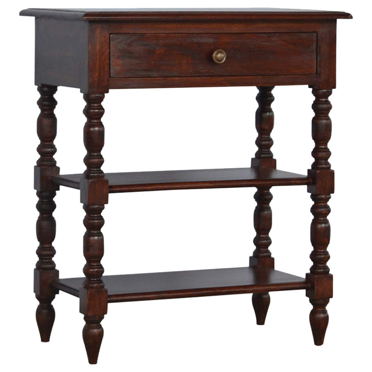 Artisan Turned Occasional Table - Artisan Furniture - Flyclothing LLC