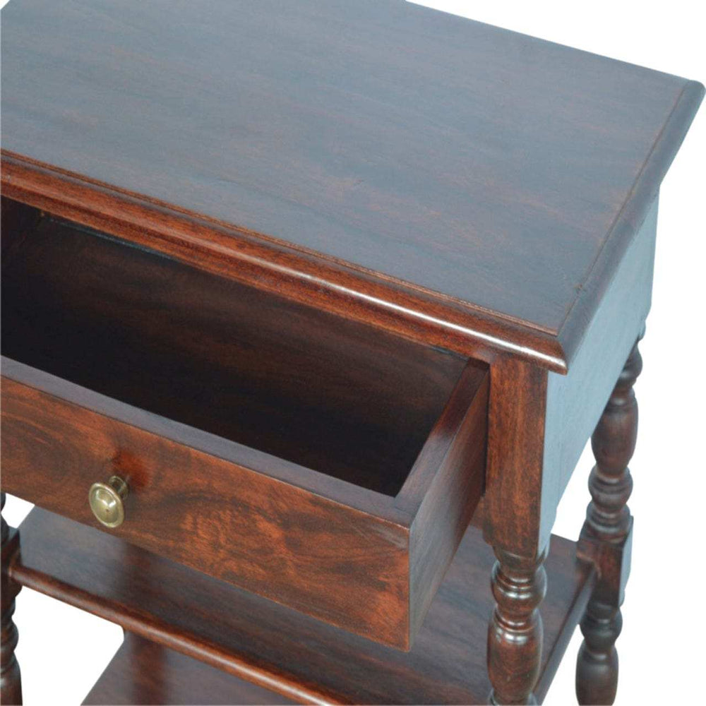 Artisan Turned Occasional Table - Artisan Furniture - Flyclothing LLC