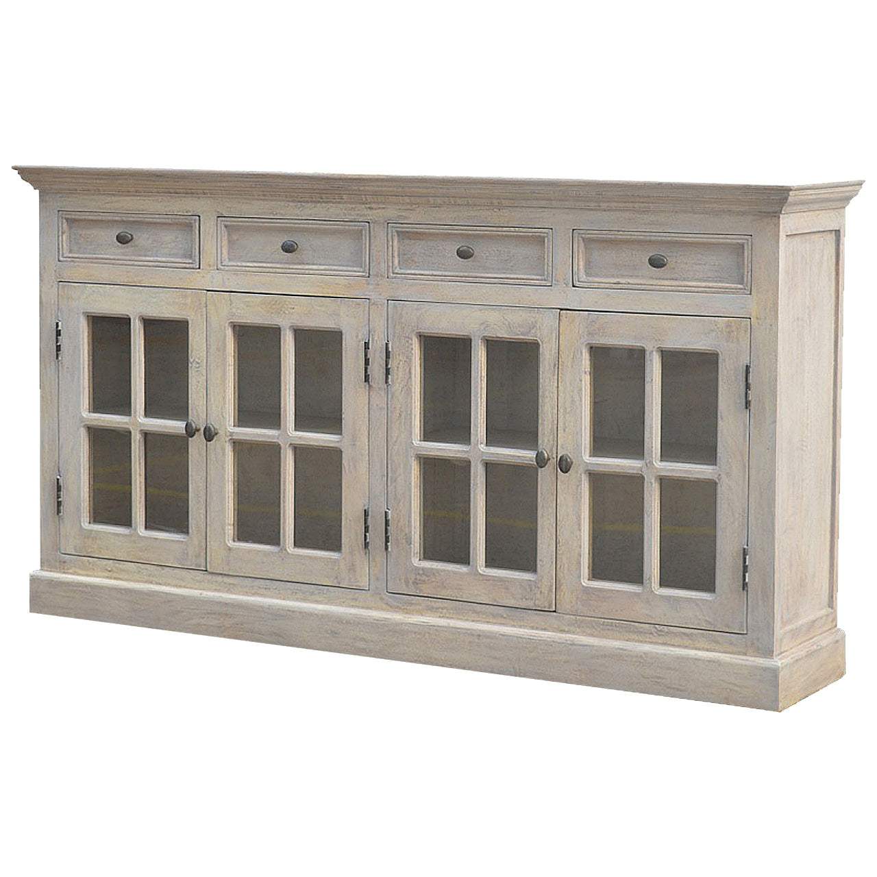 Stone Acid Wash Glazed Sideboard - Artisan Furniture - Flyclothing LLC