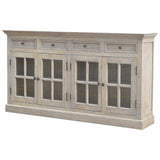 Stone Acid Wash Glazed Sideboard - Artisan Furniture - Flyclothing LLC