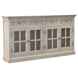 Stone Acid Wash Glazed Sideboard - Artisan Furniture - Flyclothing LLC