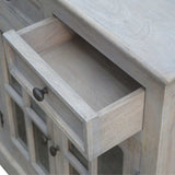 Stone Acid Wash Glazed Sideboard - Artisan Furniture - Flyclothing LLC