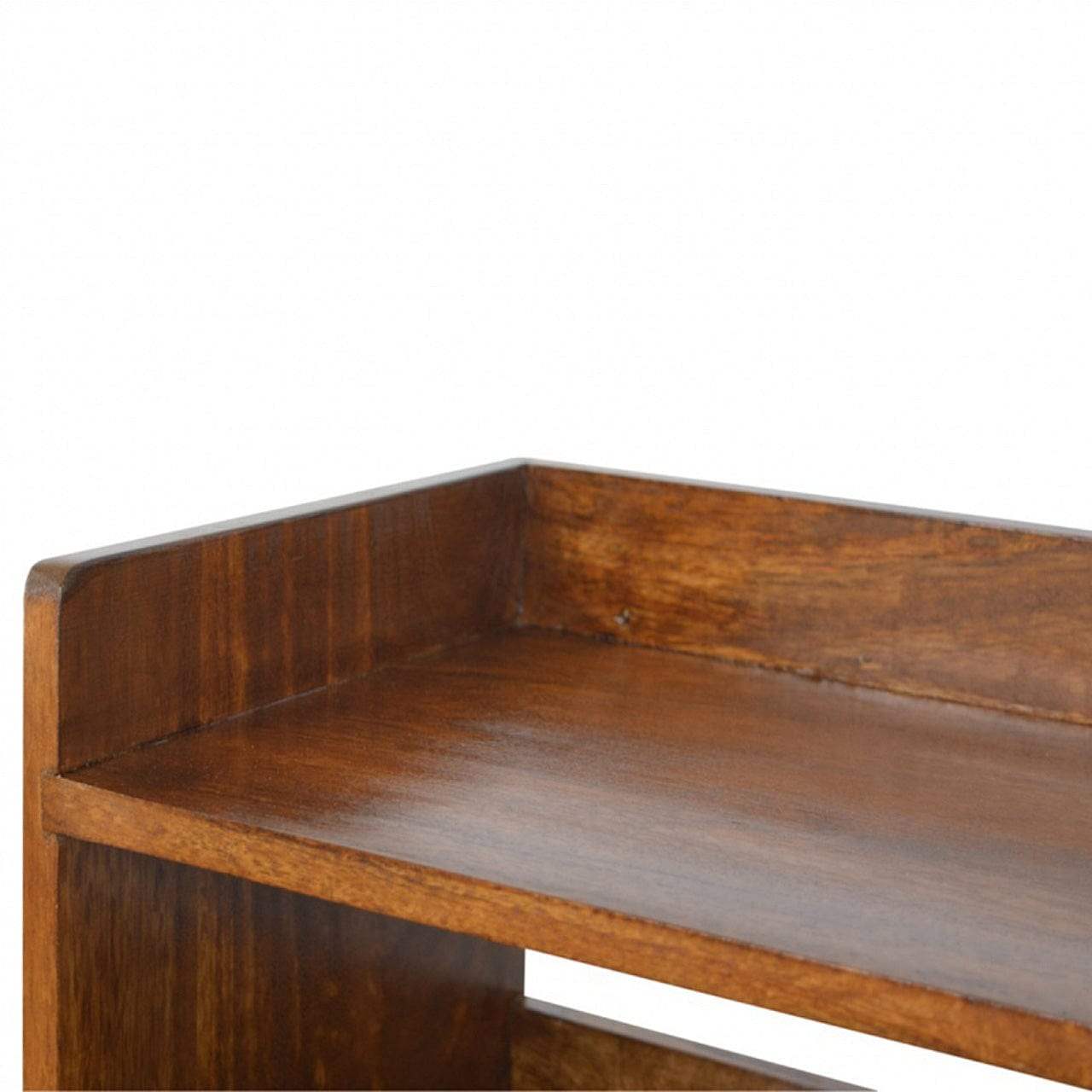 Chestnut Nordic Storage Bench - Artisan Furniture - Flyclothing LLC
