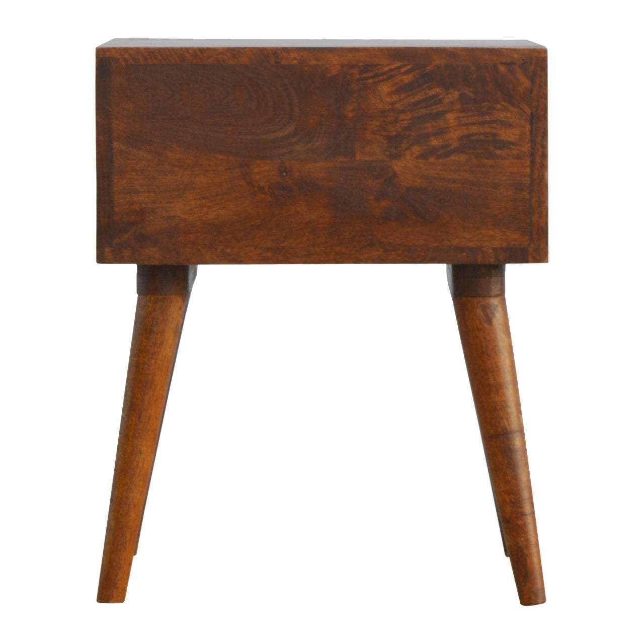 Geo Brass Inlay Bedside - Artisan Furniture - Flyclothing LLC