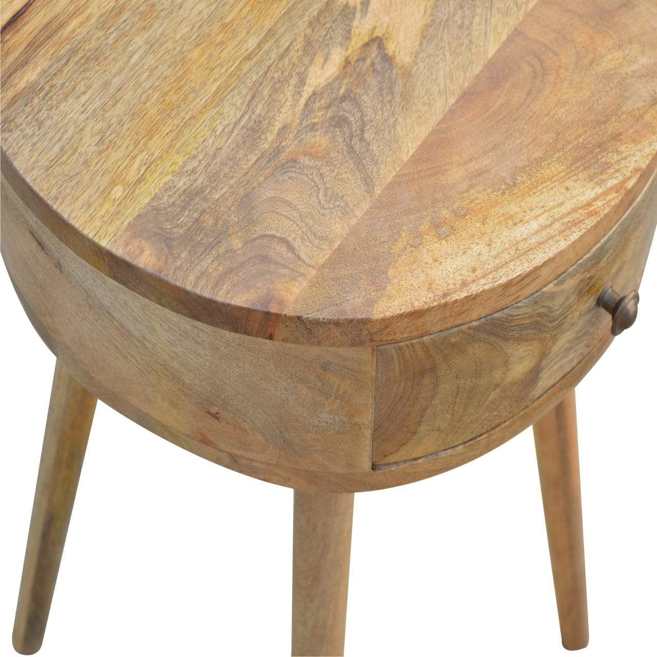 Nordic Circular Shaped Bedside - Artisan Furniture - Flyclothing LLC