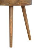 Nordic Circular Shaped Bedside - Artisan Furniture - Flyclothing LLC