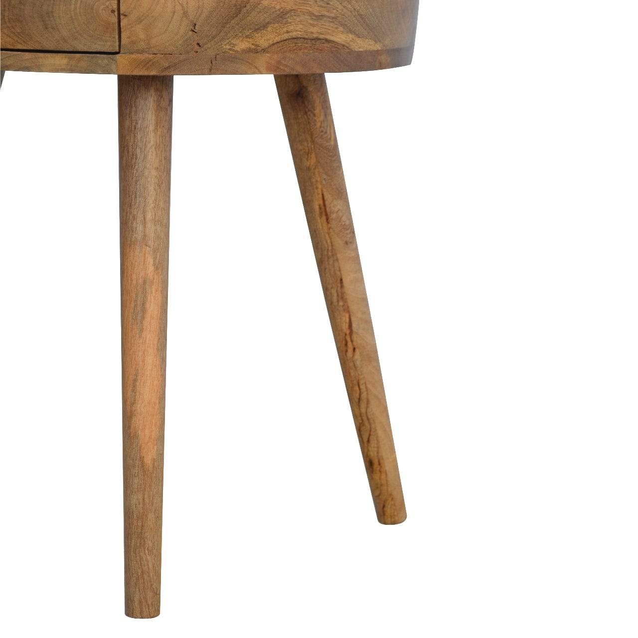 Nordic Circular Shaped Bedside - Artisan Furniture - Flyclothing LLC