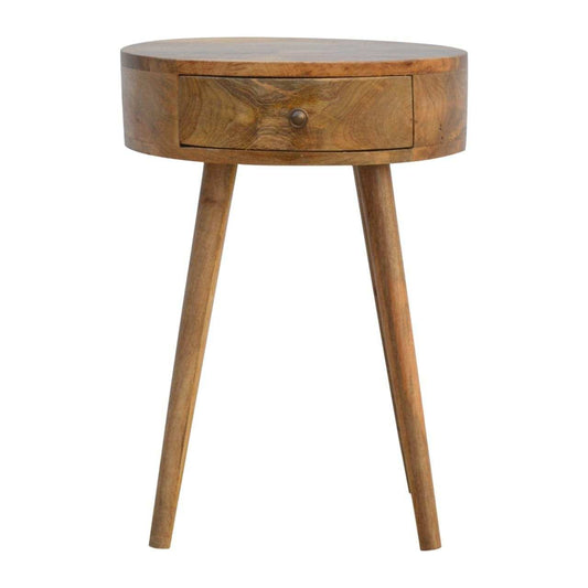 Nordic Circular Shaped Bedside - Artisan Furniture - Flyclothing LLC