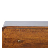 Curved Chestnut Chest - Artisan Furniture - Flyclothing LLC