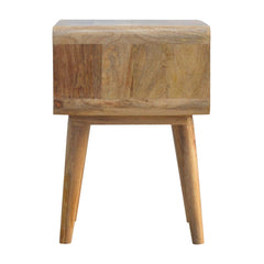 Curved Open Bedside - Artisan Furniture