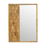 Pineapple Carved Mirror Cabinet - Artisan Furniture - Flyclothing LLC