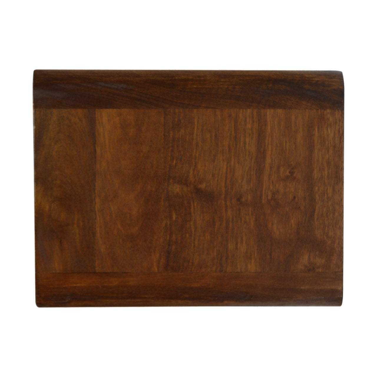 Floating Curved Chestnut Bedside - Artisan Furniture - Flyclothing LLC