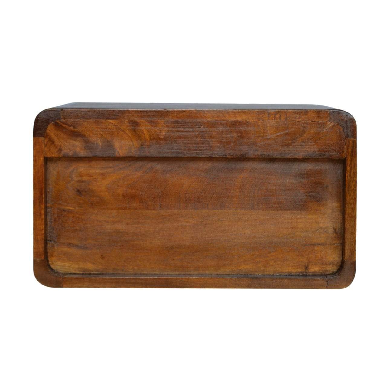 Chestnut Curve Floating Bedside - Artisan Furniture - Flyclothing LLC