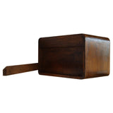 Chestnut Curve Floating Bedside - Artisan Furniture - Flyclothing LLC