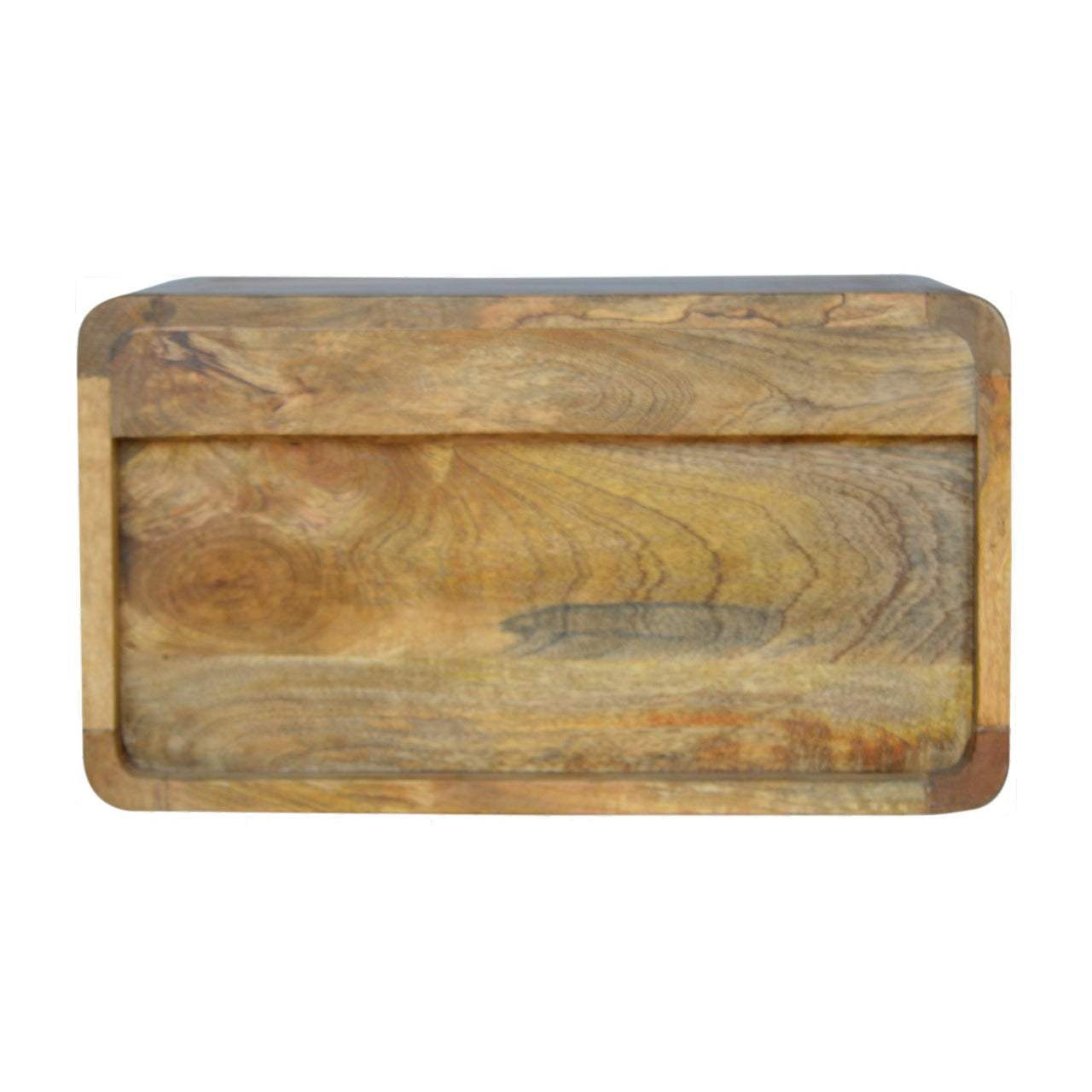 Floating Curve Open Slot Bedside - Artisan Furniture - Flyclothing LLC
