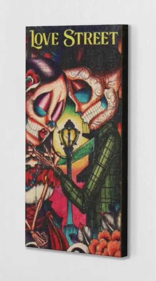 Black Market Art Company Love Street & Wood Refrigerator Magnet Print - Black Market Art Company - Flyclothing LLC