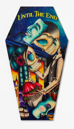 Black Market Art Company Until The End & Wood Refrigerator Magnet Print