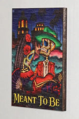 Black Market Art Company Meant To Be & Wood Refrigerator Magnet Print - Black Market Art Company - Flyclothing LLC
