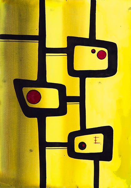 Black Market Art Company Avo Martini Print