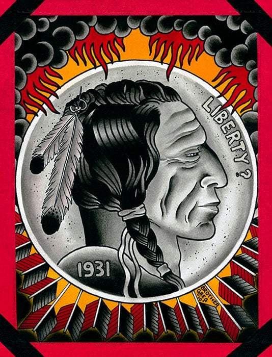 Black Market Art Company Nickel Print - Black Market Art Company - Flyclothing LLC