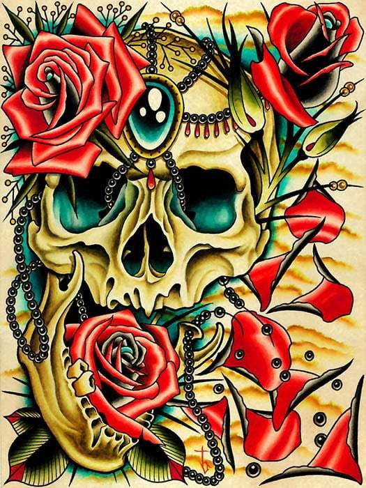 Black Market Art Company Petals Print - Black Market Art Company - Flyclothing LLC