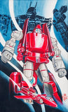 Black Market Art Company T Red Print