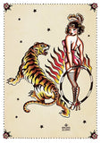 Black Market Art Company Tiger Tiger Print