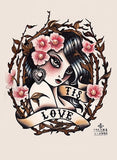 Black Market Art Company Tis Love Print