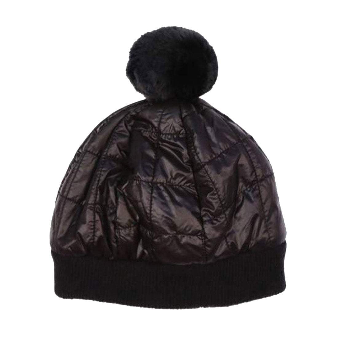 Puffer Padded Beanie Hats - Madeline Love - Flyclothing LLC