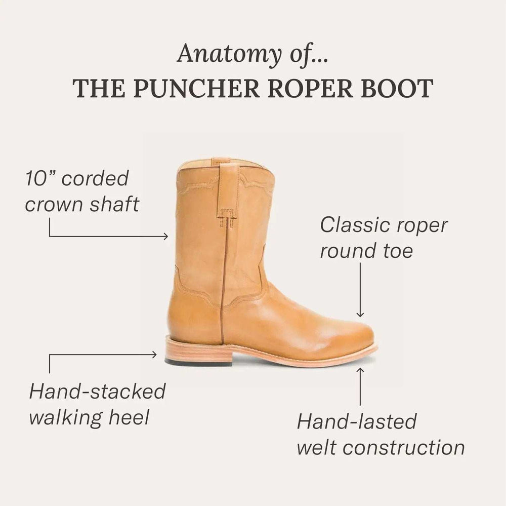 Stetson Puncher Boots - Stetson - Flyclothing LLC